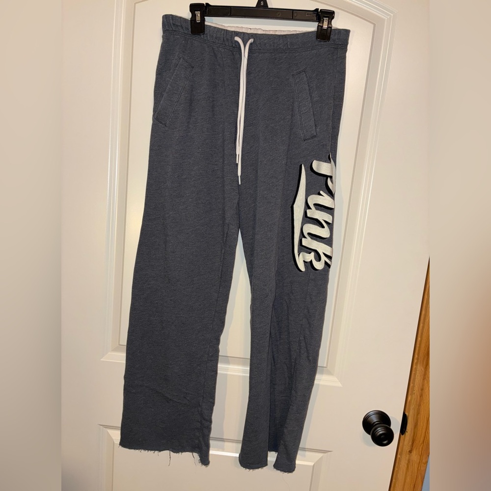 Victorias Secret Pink Gray Sweatpants